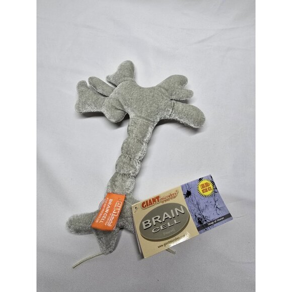 Giant Microbes Brain Cell (Neuron) Stuffed Animal Toy With Tags - Picture 4 of 7